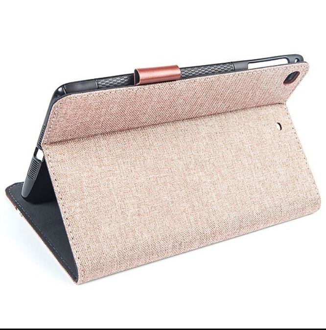 Bao da bọc vải jean cao cấp cho iPad Air / Air2/ Pro9.7/  Gen 5/ Gen 6