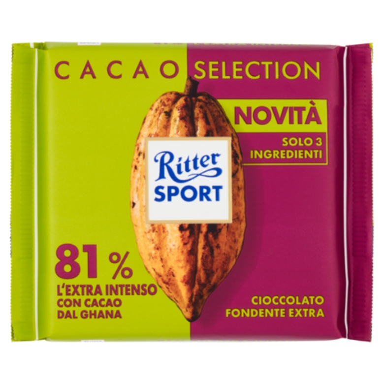 Sô cô la chocolate Ritter Sport Nhập Khẩu Đức -100gr