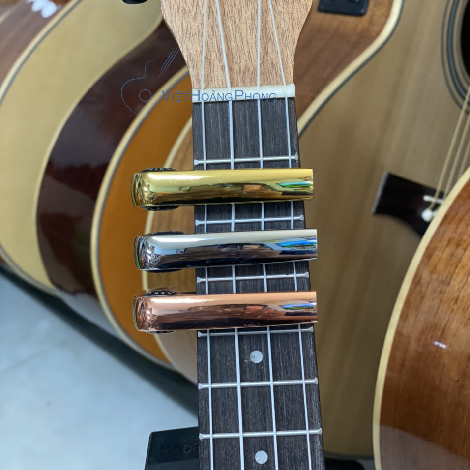 Kẹp Capo Ukulele cao cấp thép bóng chuyên dụng nâng tone Ukulele