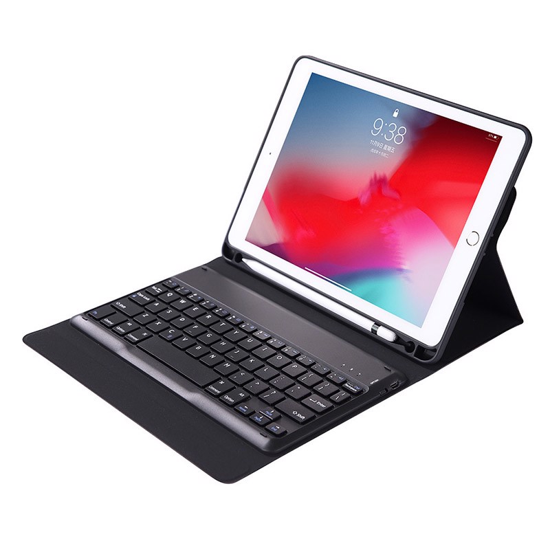 Bao da kèm bàn phím Bluetooth dành cho iPad Pro 12.9 (2018) Smart Keyboard - Màu ghi sẫm