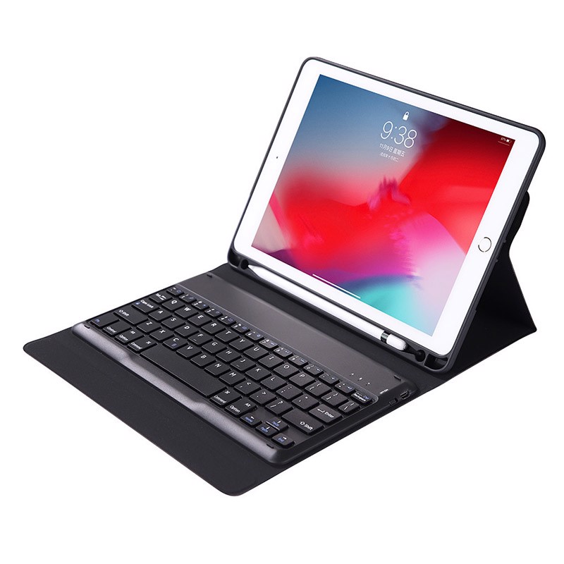 Bao Da Bàn Phím Bluetooth Cho iPad Mini 5/Mini 4 smart keyboard - Màu đen