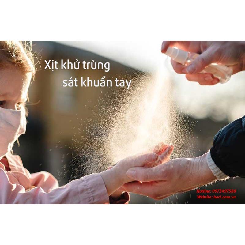 Chai xịt khử trùng sát khuẩn HOCL 100ml