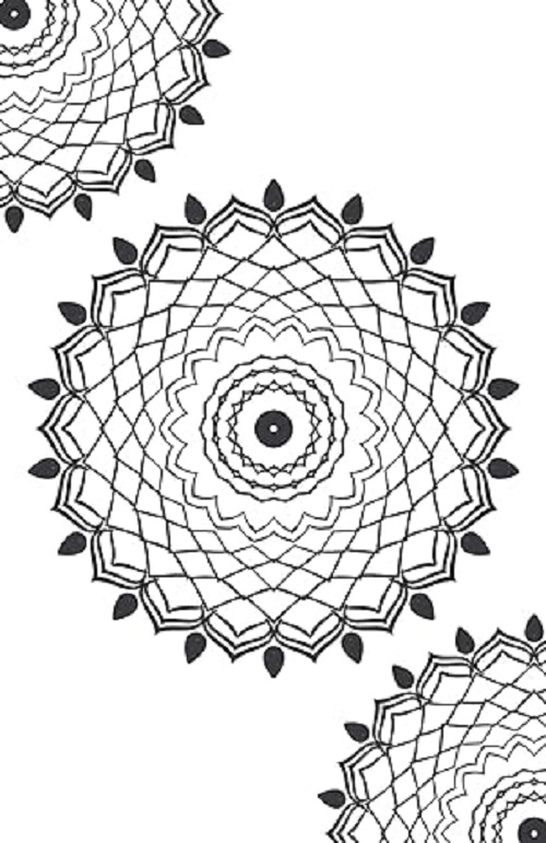 Mandala - Mini Adult Colouring Pad