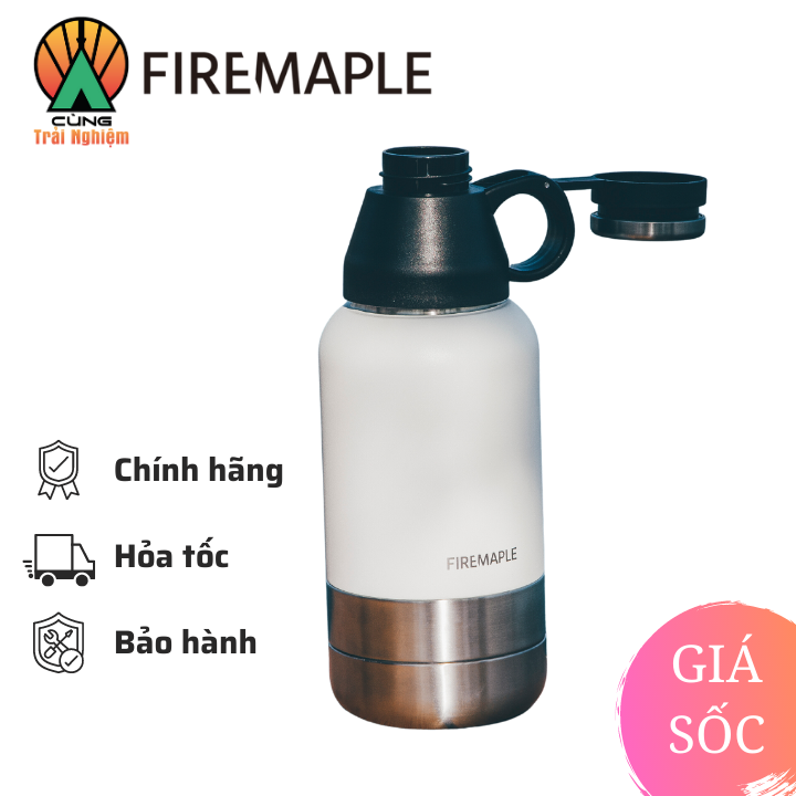 Bình giữ nhiệt 1L kèm 2 bát Orca của Firemaple