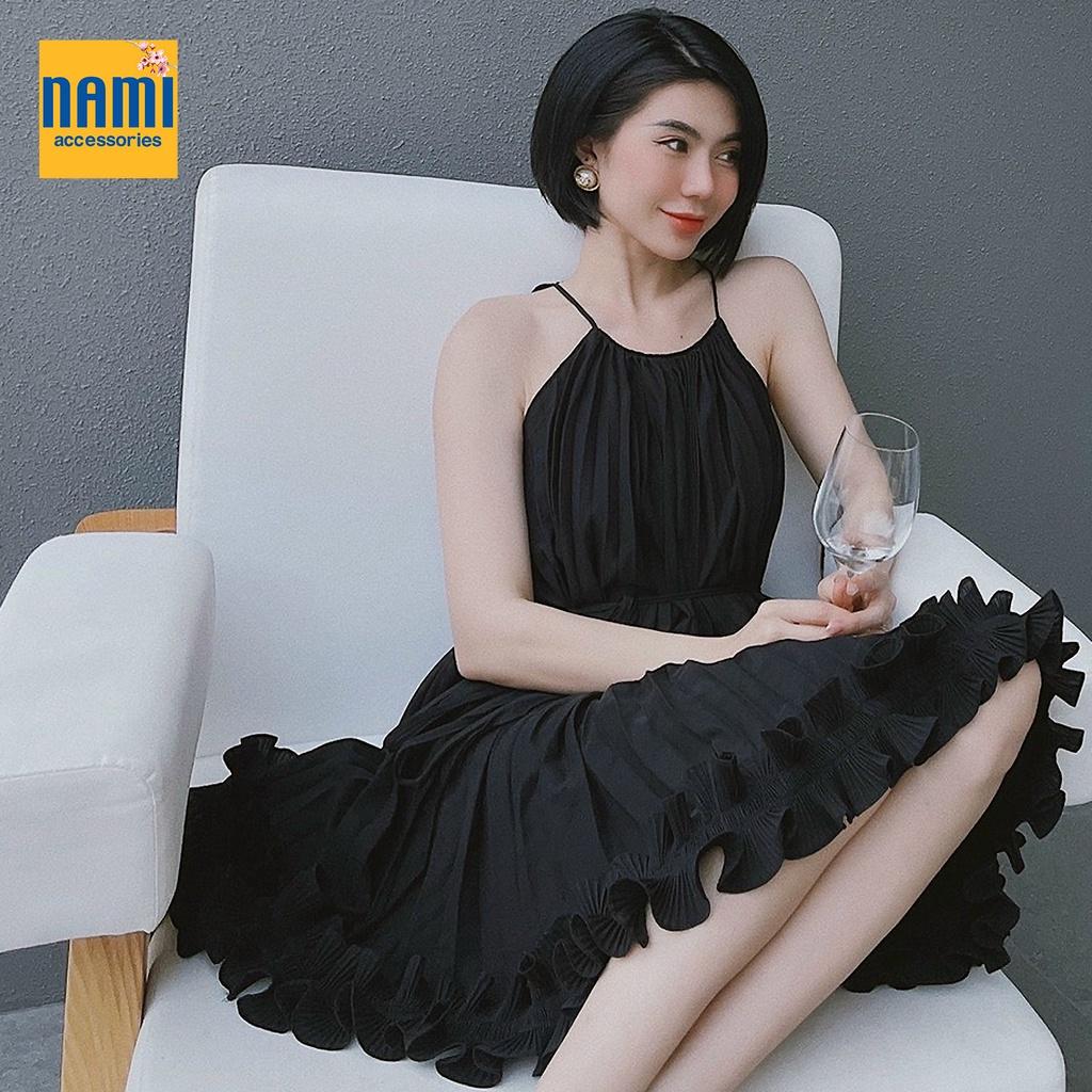 Đầm suông dập ly cổ yếm lai bèo tiểu thư xinh xắn nổi bật Nanami - ATNU056