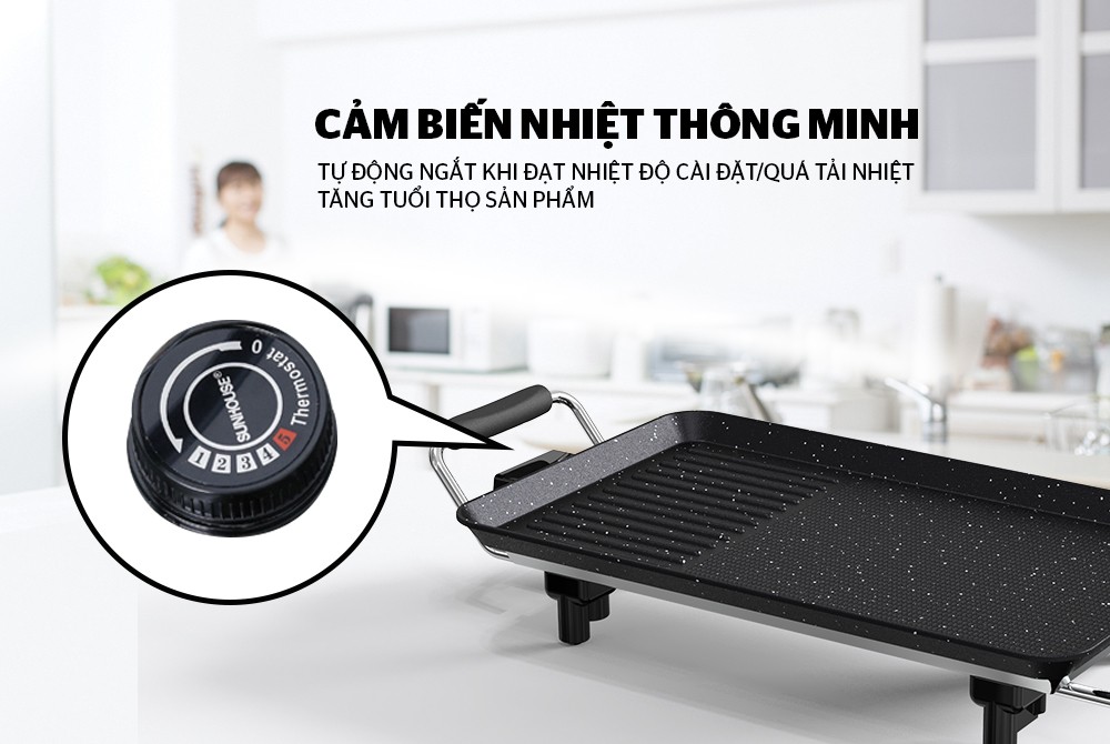 Bếp nướng điện Sunhouse SHD4600- Hàng chính hãng