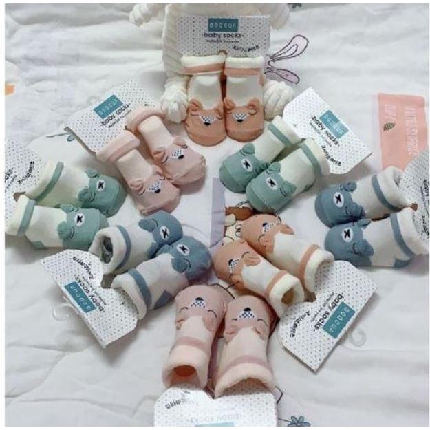 Vớ Sơ Sinh Có Tai Baby Sock 0 - 6 tháng