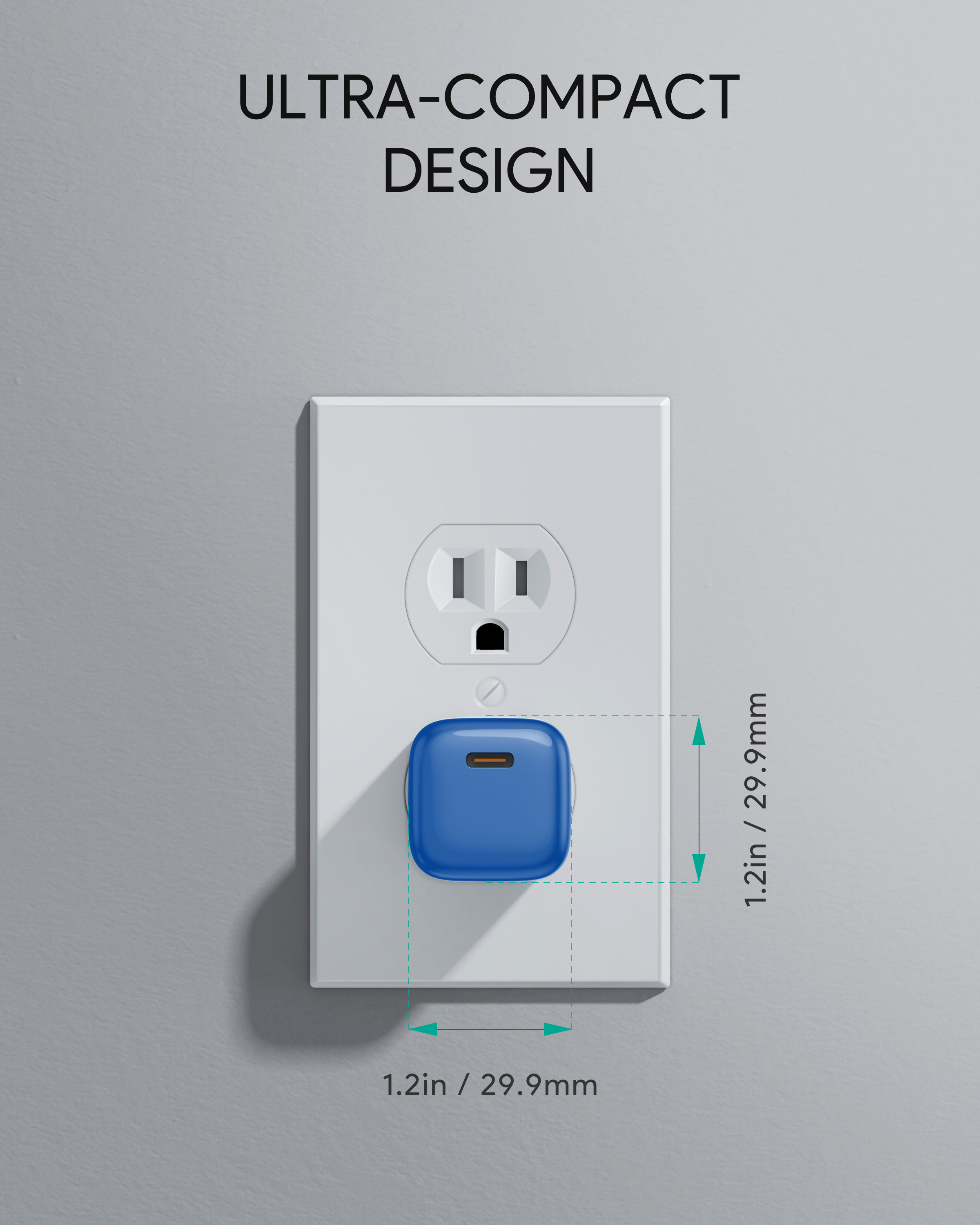 Cốc Sạc Nhanh AUKEY PA-B1 Pro Cổng Type C Power Delivery 20W - Hàng Chính Hãng