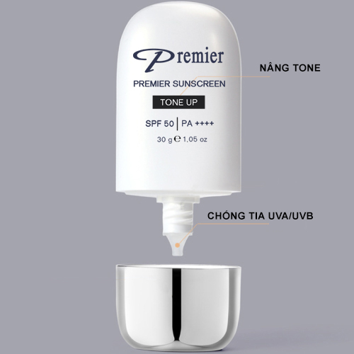 Kem chống nắng nâng tone Premier SPF 50, PA ++++