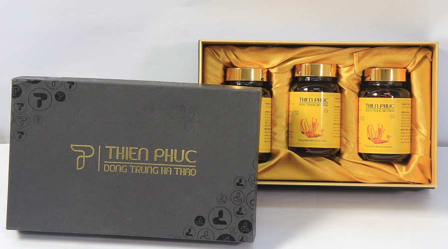 Đông trùng hạ thảo Thiên Phúc nguyên con khô hộp 15g