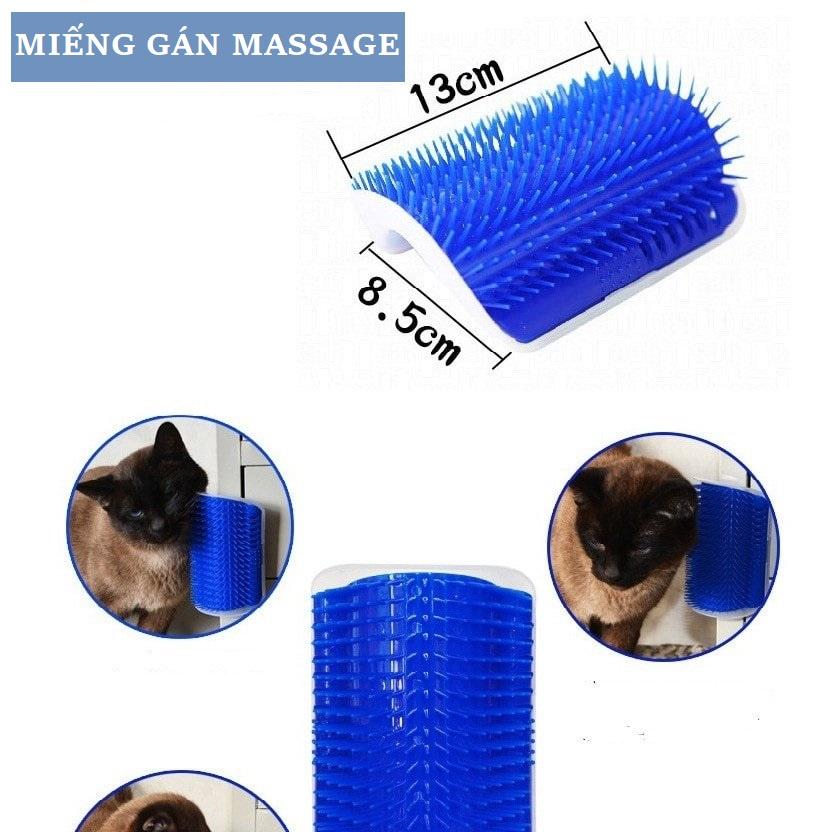 Miếng Gắn Massage Bàn Chải Gãi Ngứa Cho Mèo