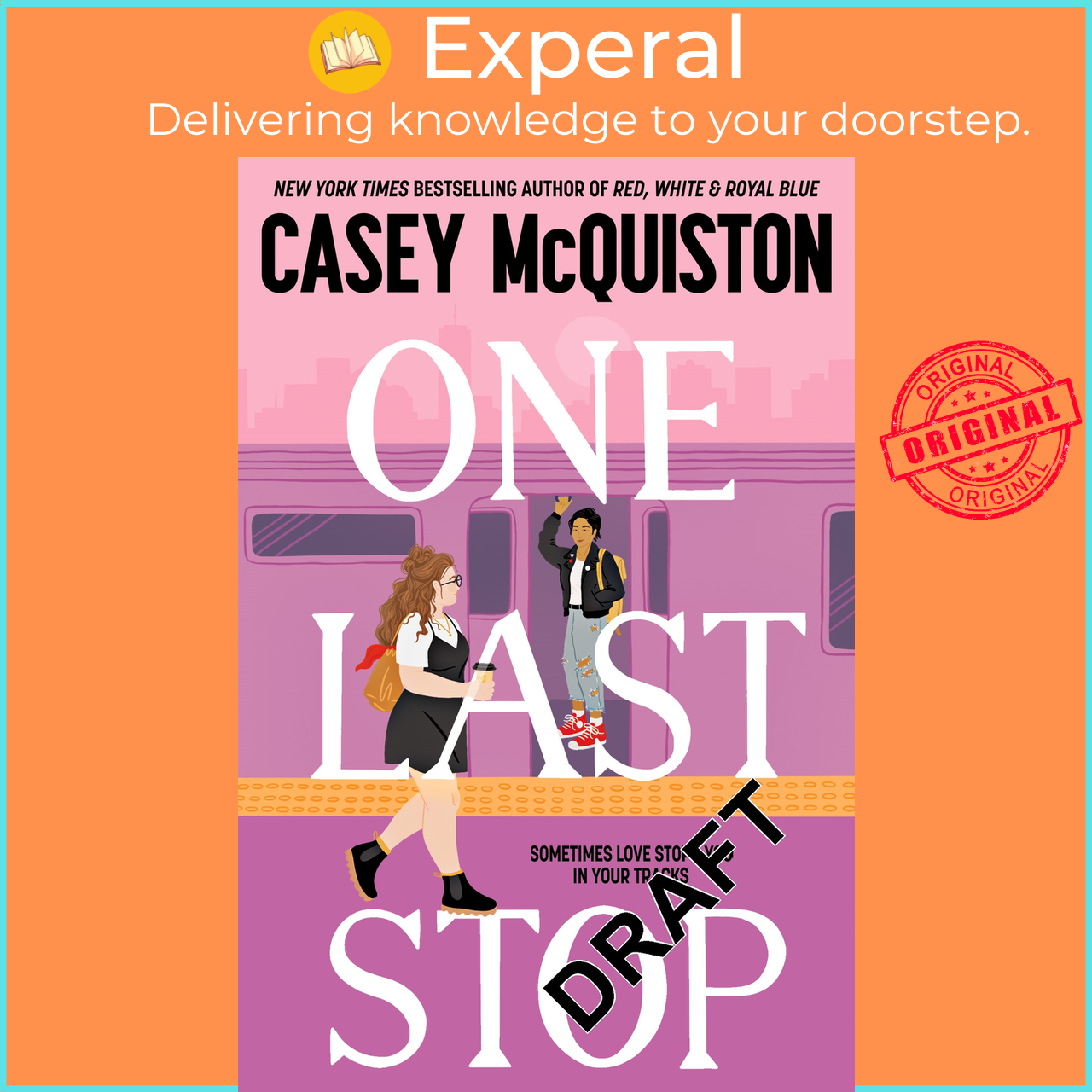 Hình ảnh Sách - One Last Stop by Casey McQuiston (UK edition, paperback)