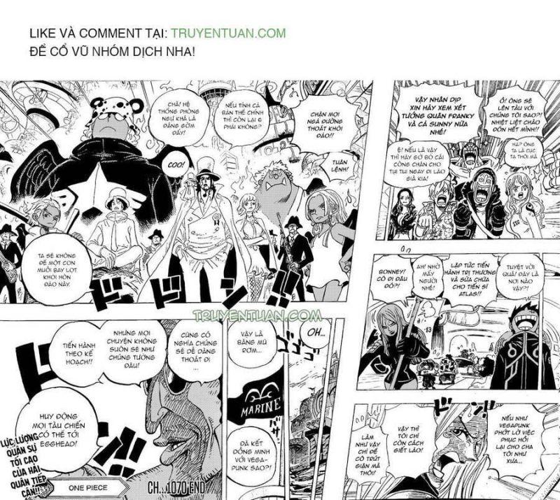 đảo hải tặc - one piece chapter 1070 16