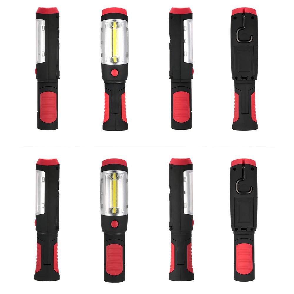 Đèn LED siêu sáng có giá đỡ từ tính Đèn pin dùng cho cắm trại ngoài trời