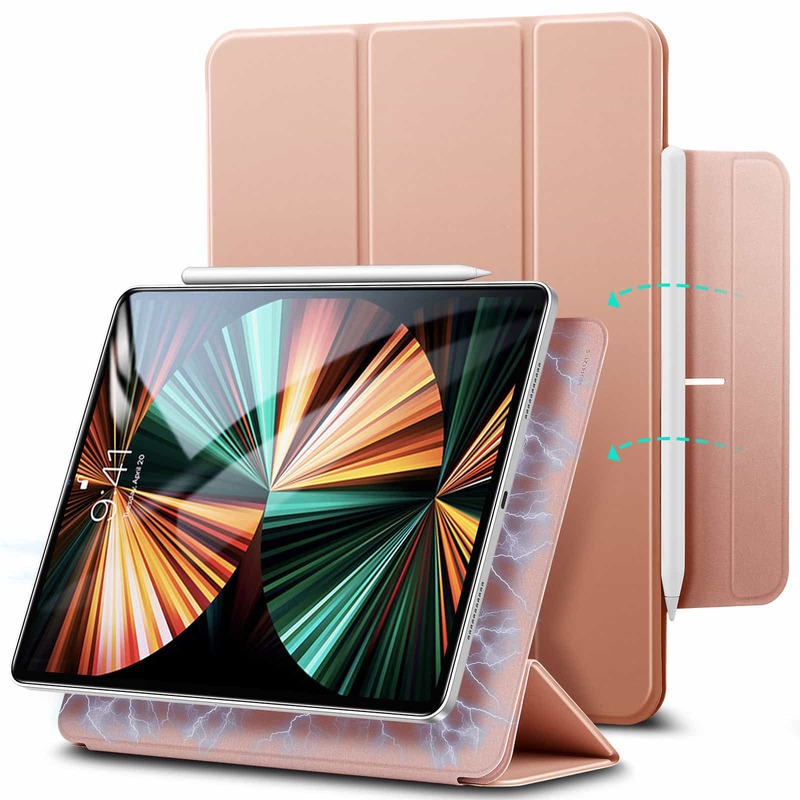 Bao Da Dành Cho Ipad Pro 11 Inch 2021 2022 Esr Rebound Magnetic Slim Case - Hàng Chính Hãng - Hồng