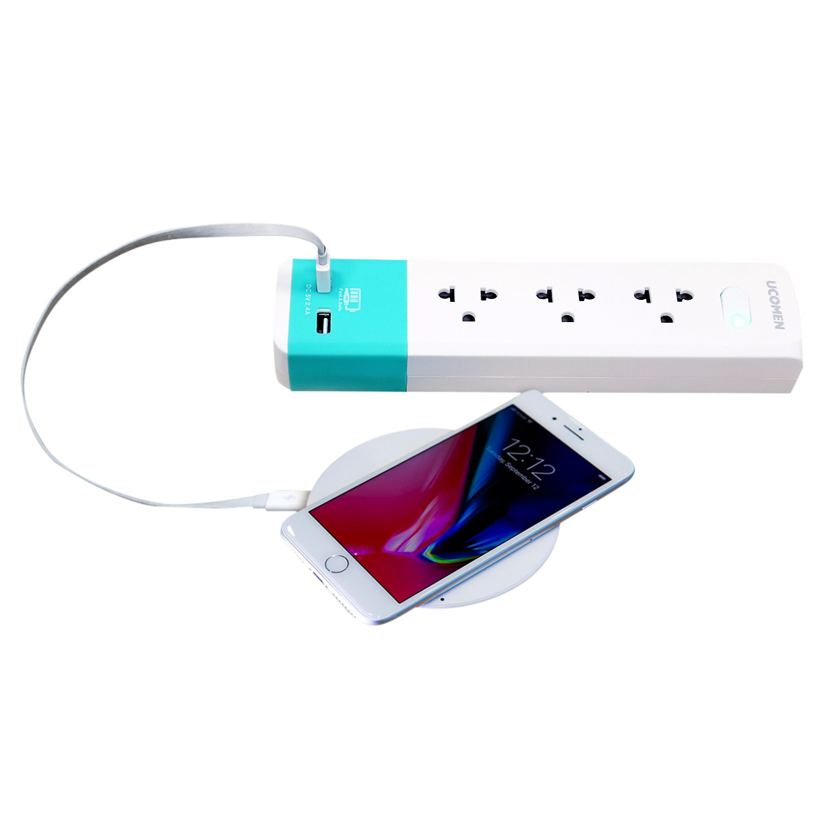 Ổ cắm điện 02 USB Ucomen (Dây 3m)