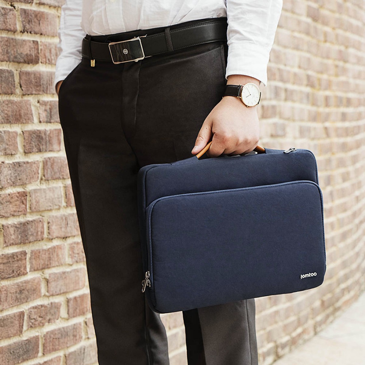 Túi chống sốc Tomtoc Briefcase cho Laptop, Macbook, Surface 13/15' - A14