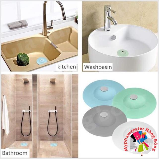 Nắp silicon chặn rác thông minh