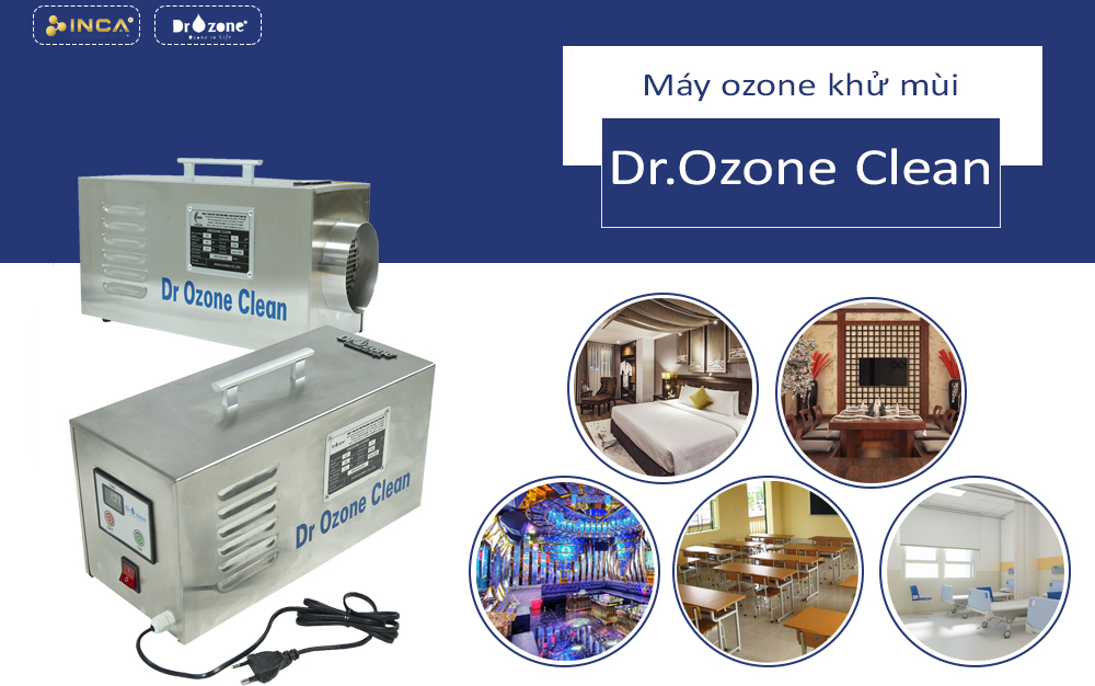 Máy Ozone khử mùi HSVN Dr.Ozone Clean - Hàng chính hãng