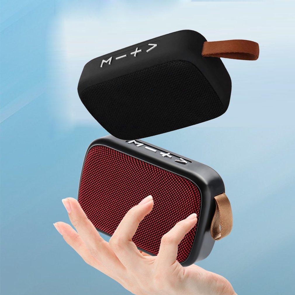 Loa vải kết nối bluetooth không dây di động Audio Audio Stereo Hỗ trợ TF Thẻ có thể tìm kiếm màu: Đen