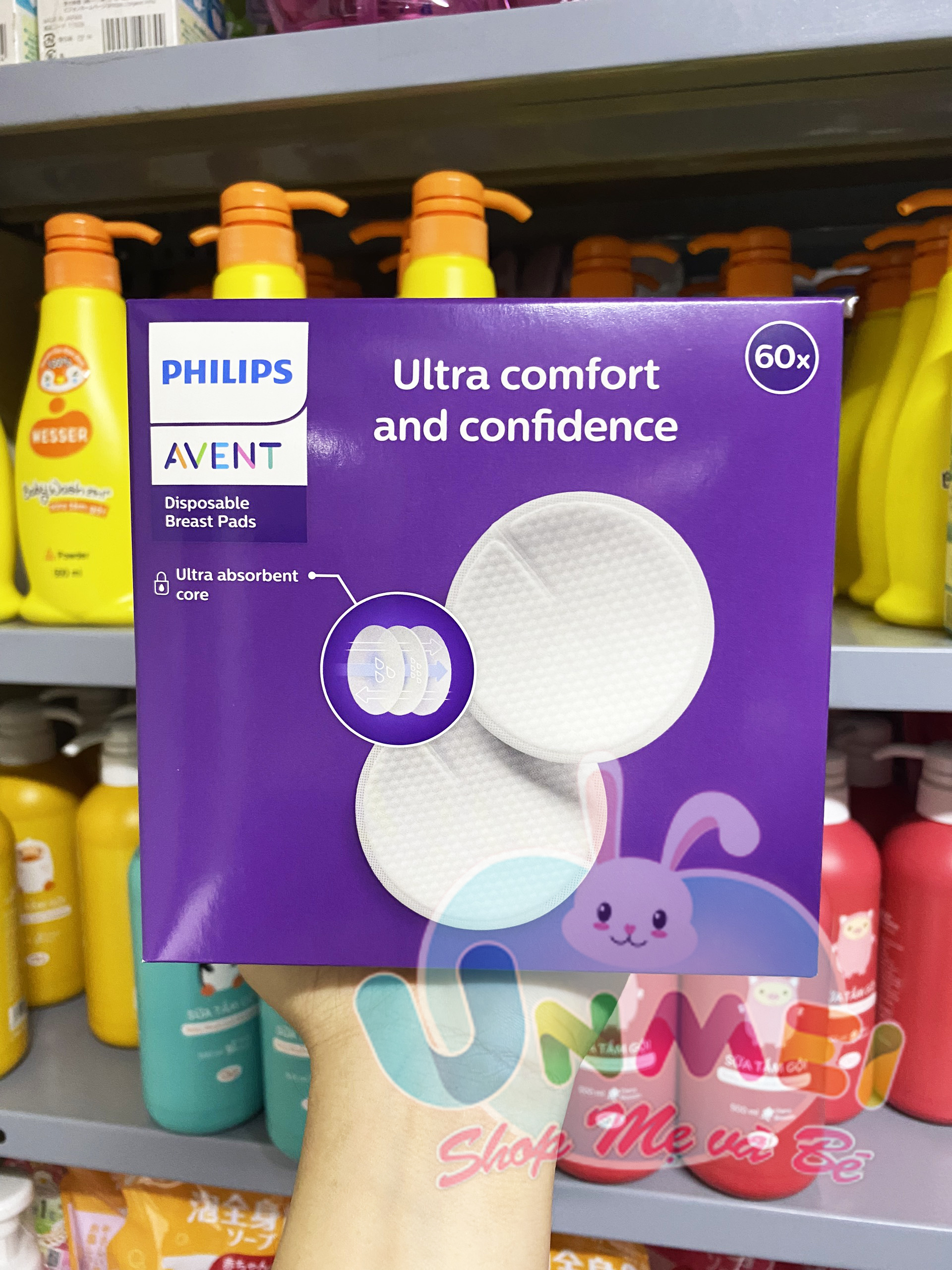 Miếng lót thấm sữa dùng 1 lần Philips Avent