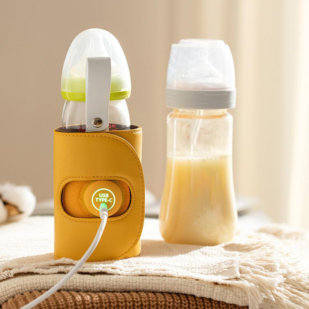Usb Cốc Du Lịch Sữa Hâm Nóng Bình Sữa Cho Di Động In Hình Túi 9.5*11.5Cm Điều Dưỡng Bình Lưu Trữ Cho Bé Cách Nhiệt b4z9
