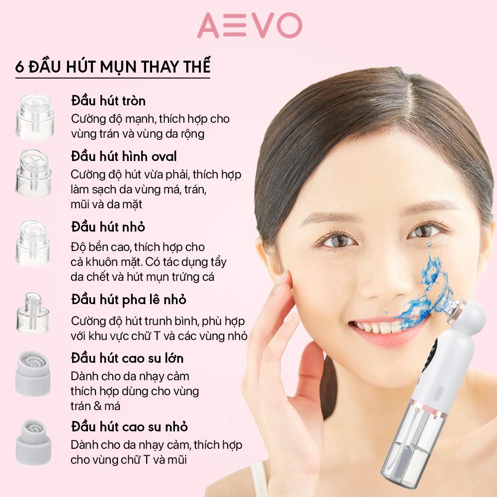 Máy hút mụn AEVO Acne Mover 5 trong 1 giúp loại bỏ mụn đầu đen, trị liệu cảm ứng trên khuôn mặt, giảm nếp nhăn