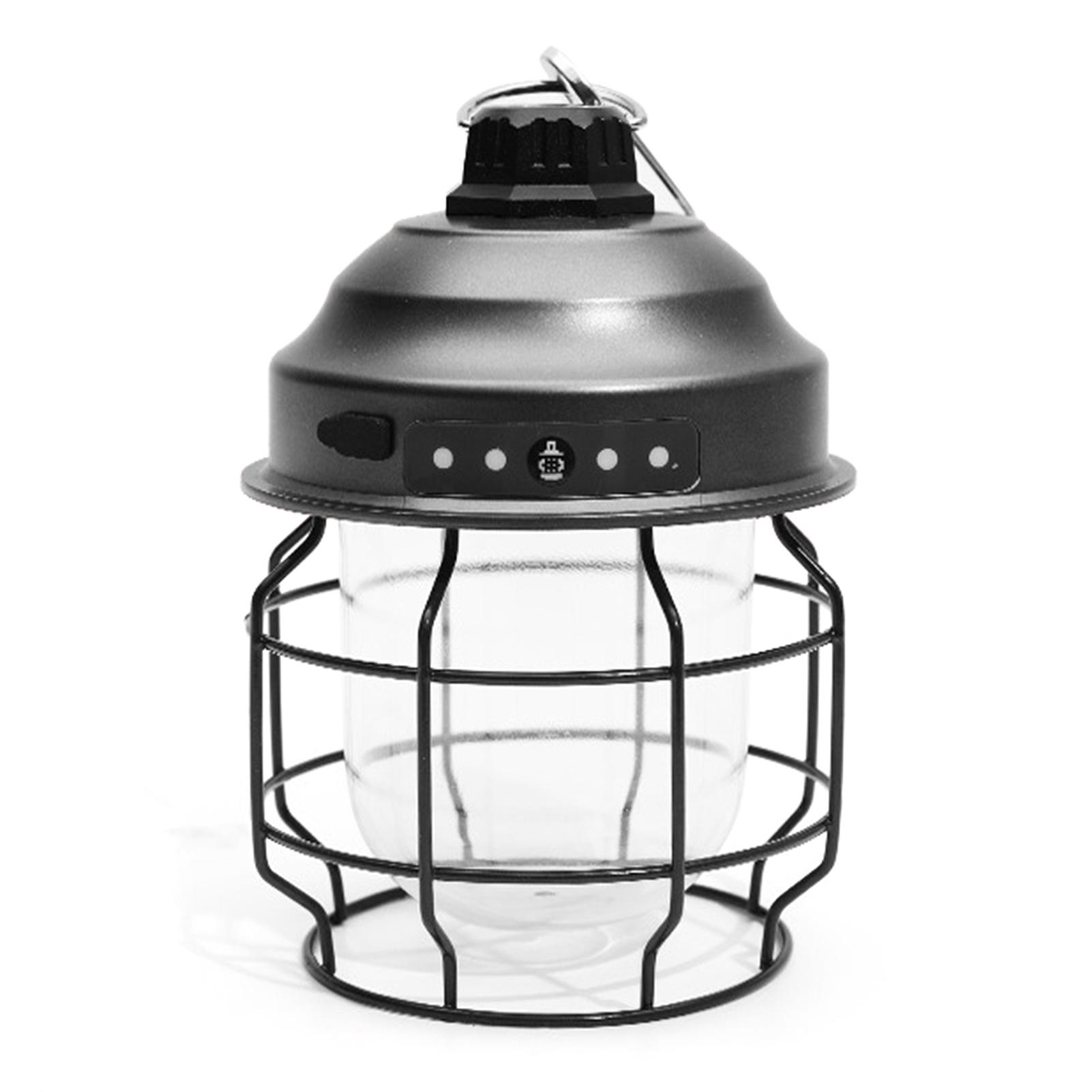 USB Recharegable Camping Lantern IPX4 Waterproof Hanging Tent Light for Outdoor Camping Fishing Backpacking