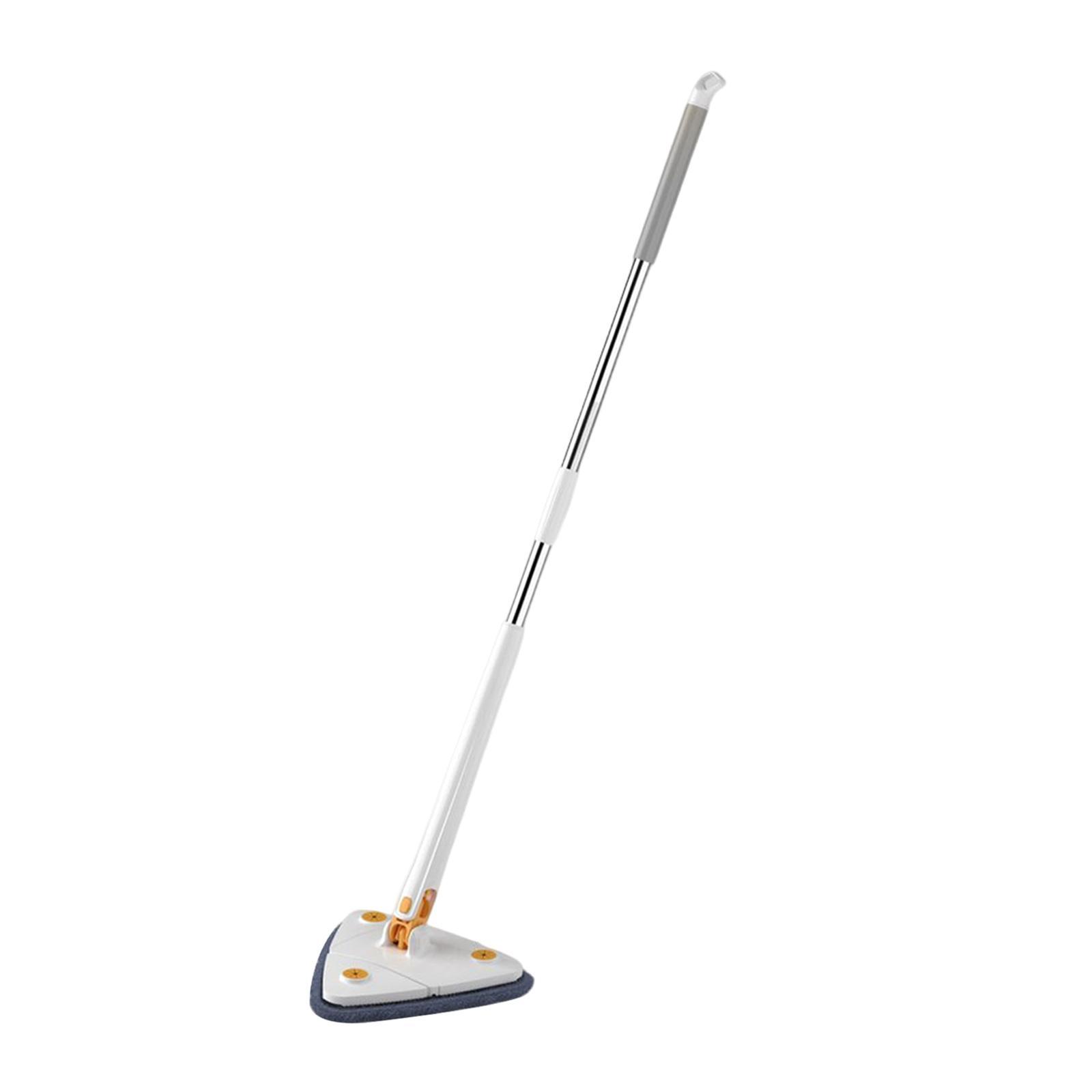 360 Rotatable Cleaning Mop with Mop Pads Triangle Floor Mop for Engineered Hardwood Laminate