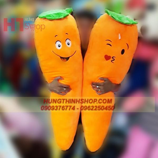GỐI ÔM TRÁI CÀ RỐT DỄ THƯƠNG