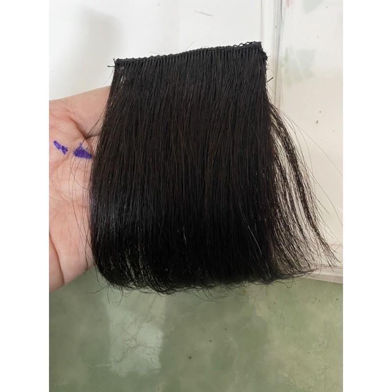 Tóc kẹp phồng TÓC THẬT 100% 50kgiá 1 cặp_ TÓC THẬT kẹp phồng chân tóc