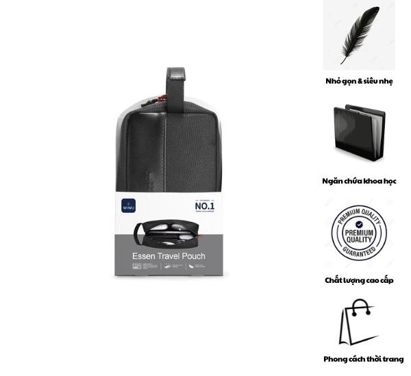 Túi Đựng Phụ Kiện Du Lịch WiWU Essen Travel Pouch Gọn Nhẹ - Tiện Nghi - Sành Điệu