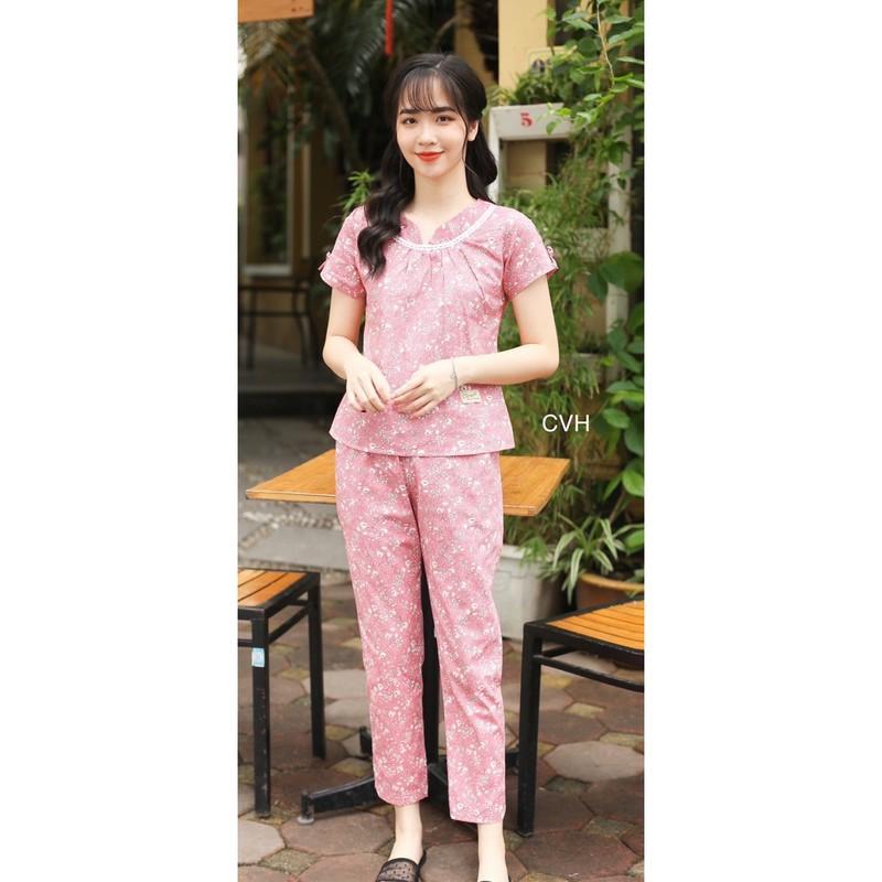 Đồ bộ maejc nhà nữa, quần áo mặc nhà đẹp, sau sinh chất kate hàn mềm, mịn