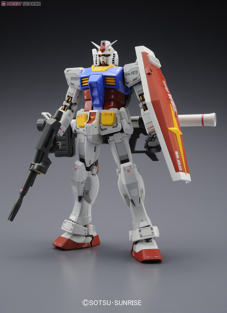 ĐỒ CHƠI MG 1/100 RX-78-2 3.0 GUNDAM BANDAI MÔ HÌNH LẮP RÁP