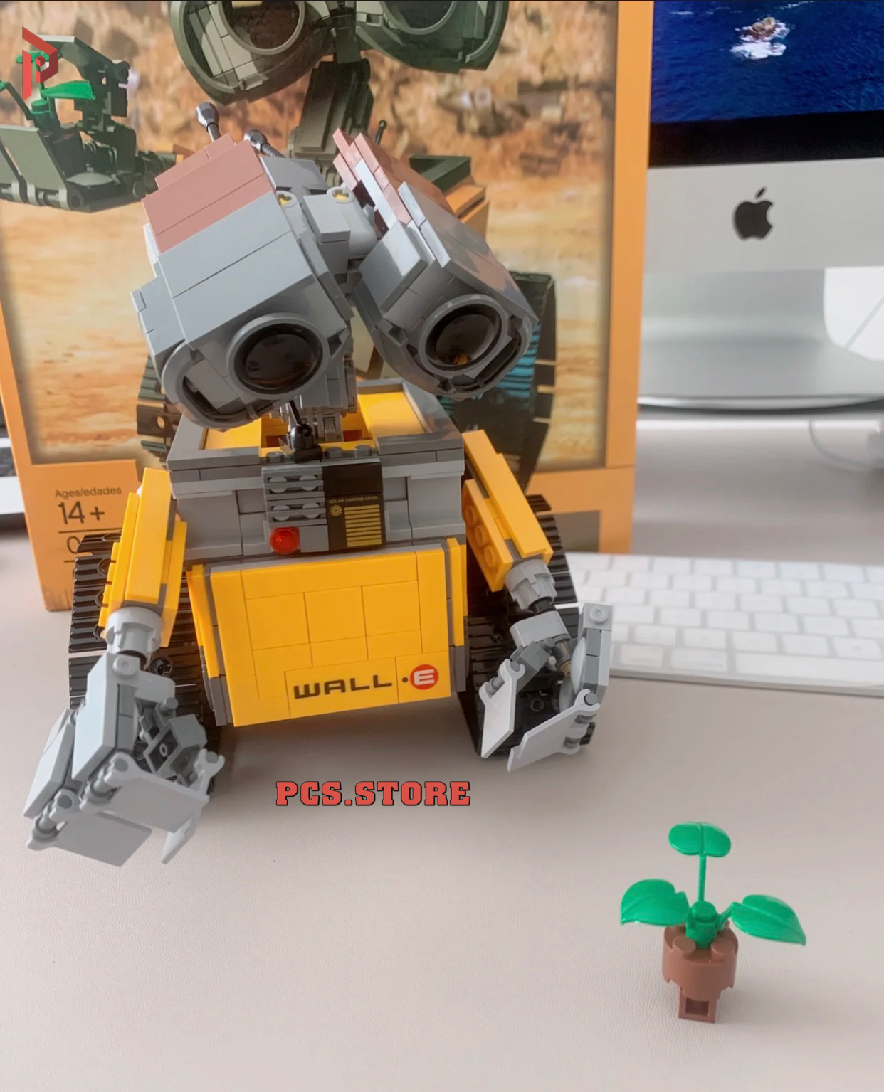 Đồ Chơi Lắp Ráp Mô Hình Wall-E Rô-bốt Biết Yêu - PCS STORE