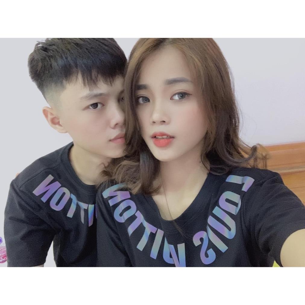 SALE- Áo Thun Tay Lỡ Phản Quang 7 màu Unisex Nam Nữ LuonVuiTuoi Vòng Cổ Siêu Chất - HOT HIT