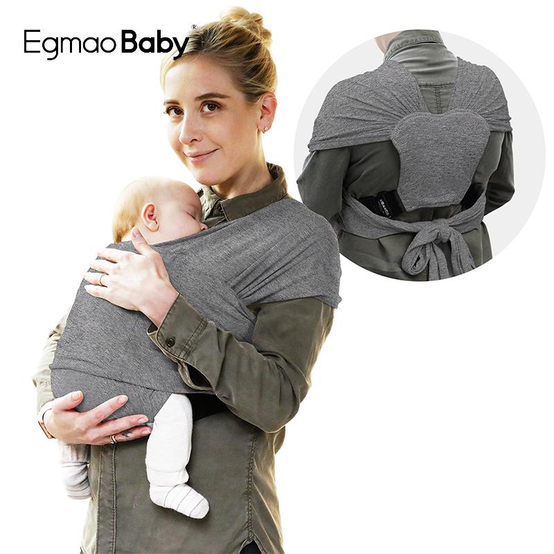 Tất Cả Trong 1 Co Giãn Len Cho Bé Baby Sling Trẻ Sơ Sinh Tàu Sân Bay Điều Dưỡng Da Tay Lưới Bọc Quạt Có Thể Điều Chỉnh X em Bé