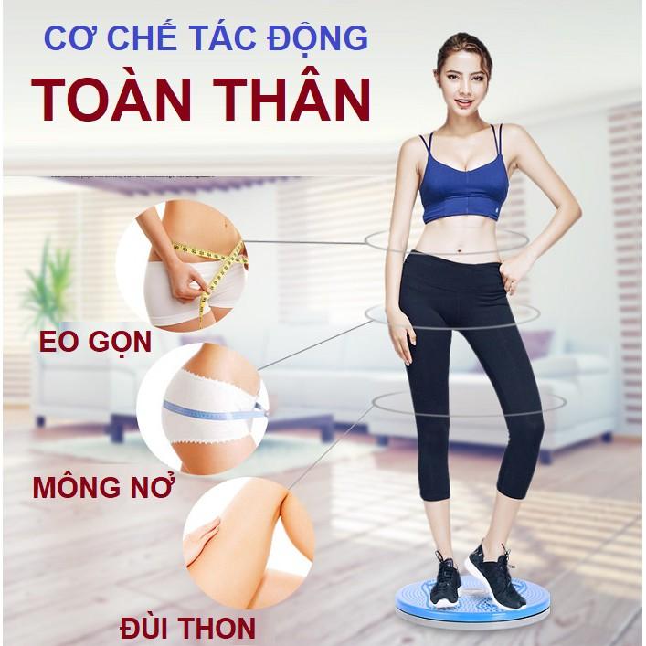 Đĩa xoay eo - Bàn xoay 360 độ hỗ trợ tập thể dục, thể thao.