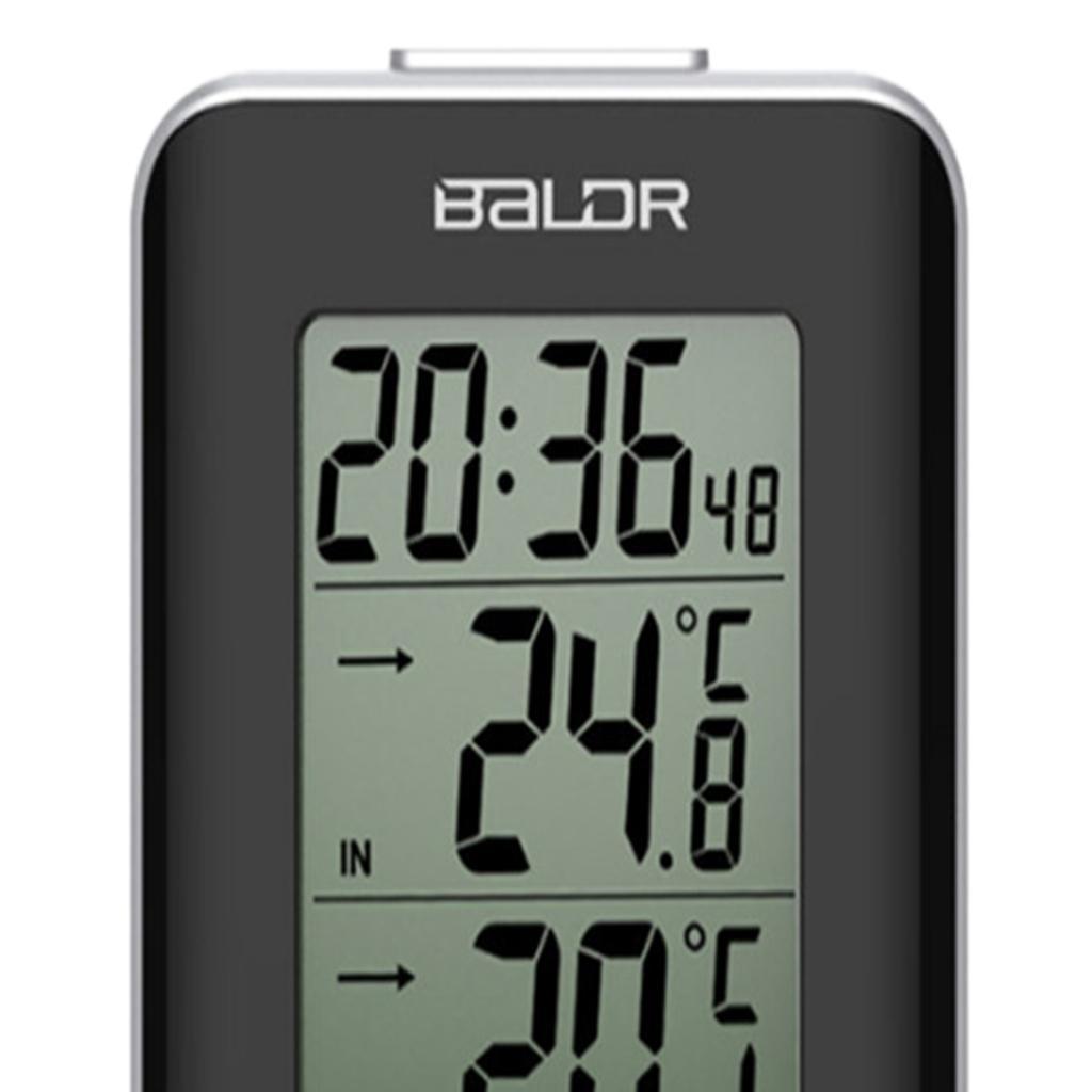 Digital LCD Thermometer Hygrometer Humidity Temperature Meter with Probe