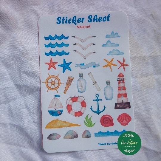 Sticker thiết kế seal life - trang trí sổ tay, nhật kí bullet journal - uni035