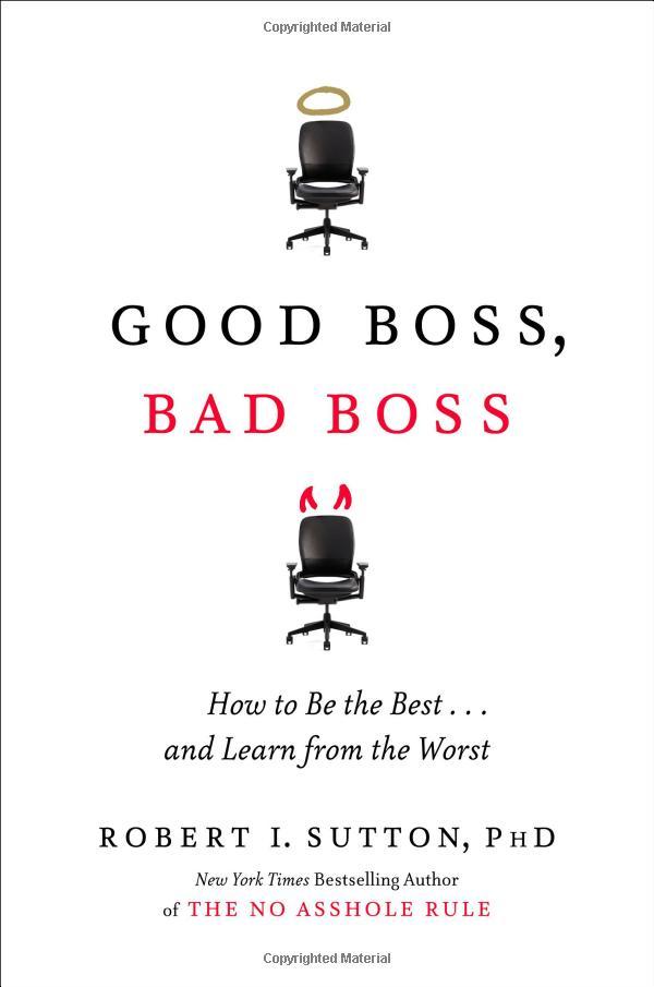 Good Boss, Bad Boss: How To Be The Best... And Learn From The Worst