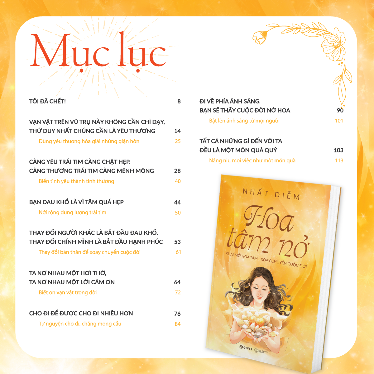 Hoa Tâm Nở - Khai Mở Hoa Tâm – Xoay Chuyển Cuộc Đời
