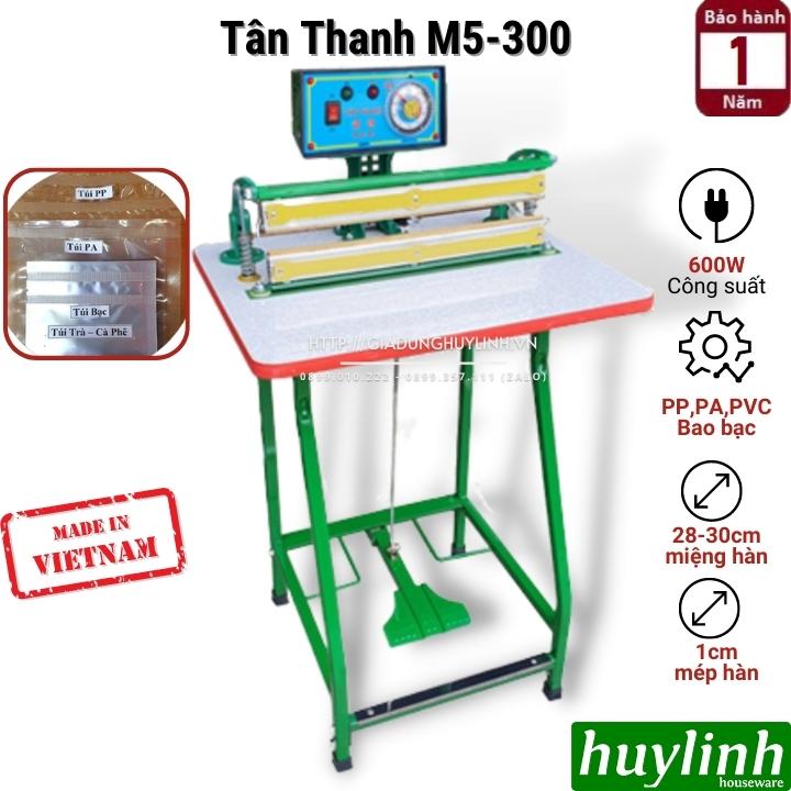 Máy hàn miệng túi nylon đạp chân Tân Thanh M5-400 [M5-300