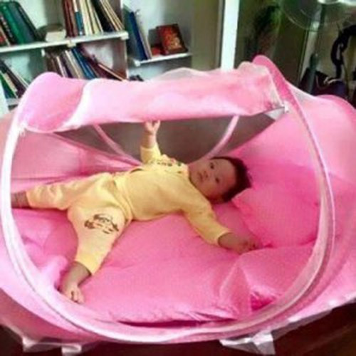 Màn ngủ chống muỗi có phát nhạc cho bé