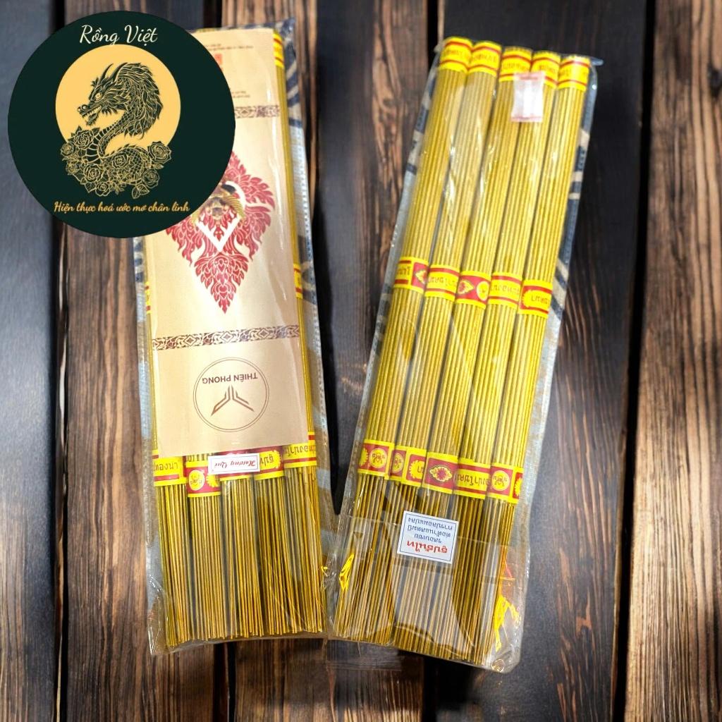 [TÚI 200 CÂY] Hương cuộn tàn tài lộc RỒNG VIỆT, Hương Thái cuộn tàn số 6 phong thuỷ, không hoá chất