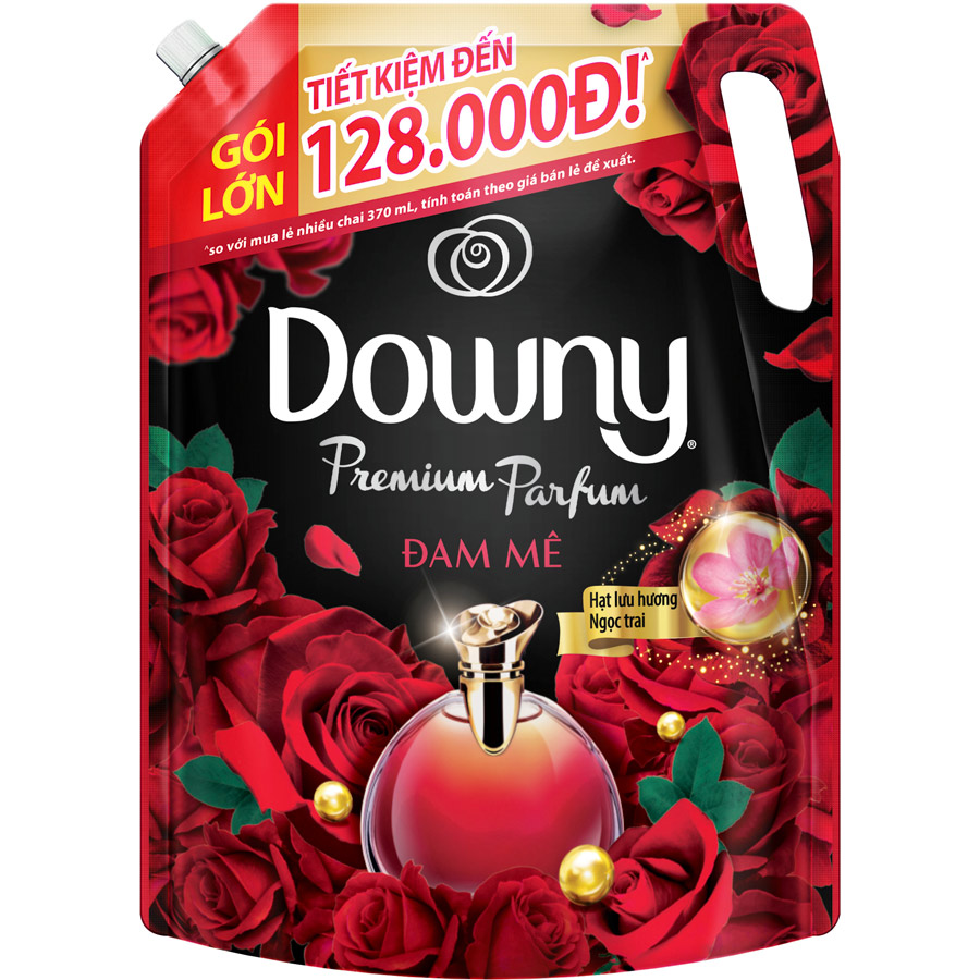 Nước Xả Vải Downy Đam Mê Dạng Túi 2.2L