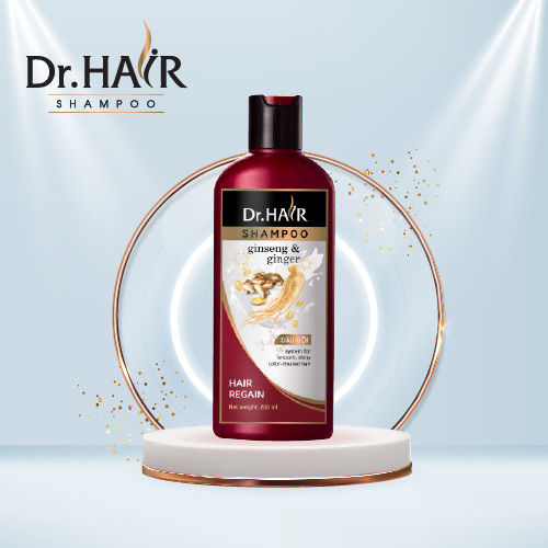 Dầu gội Dr.Hair ngăn ngừa rụng tóc, chiết xuất nhân sâm gừng 200ml