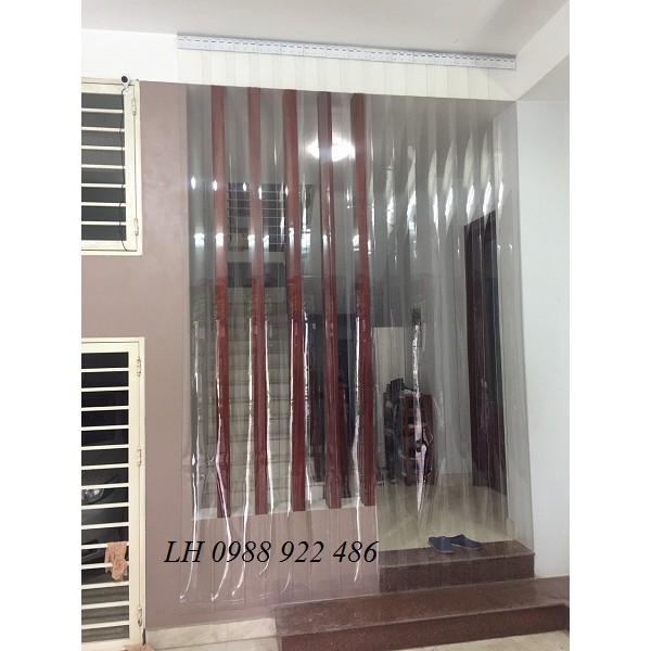 Rèm nhựa ngăn lạnh dày 1,5mm tính theo m2