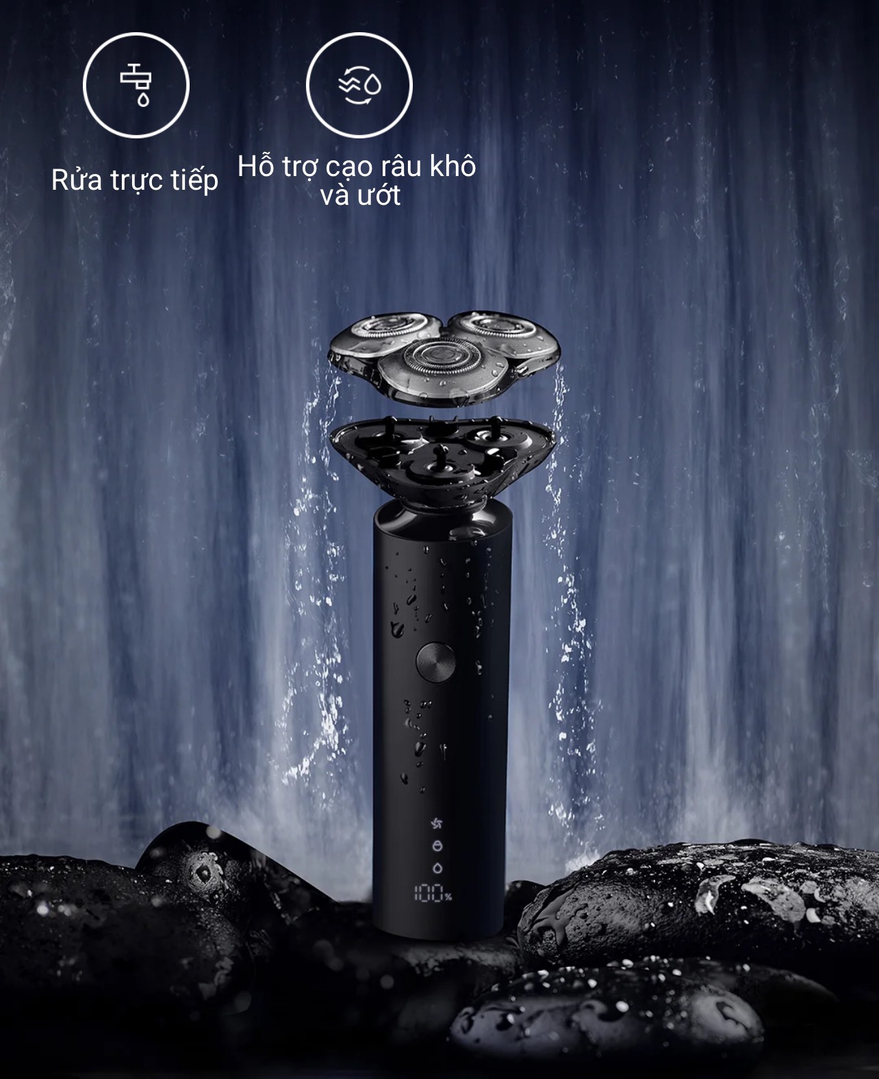 Máy Cạo Râu Xiaomi Electric Shaver S301 - Hàng Chính Hãng