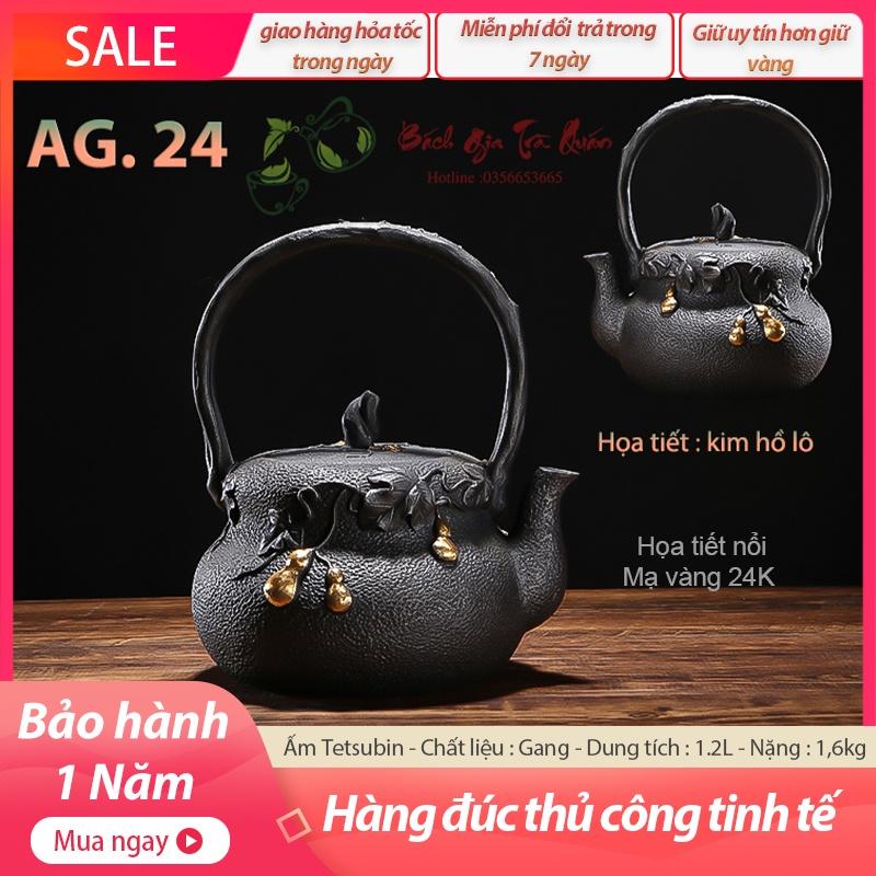 Các Mẫu Ấm Gang Tetsubin Nhật - Hàng Đúc Thủ Công Cao Cấp